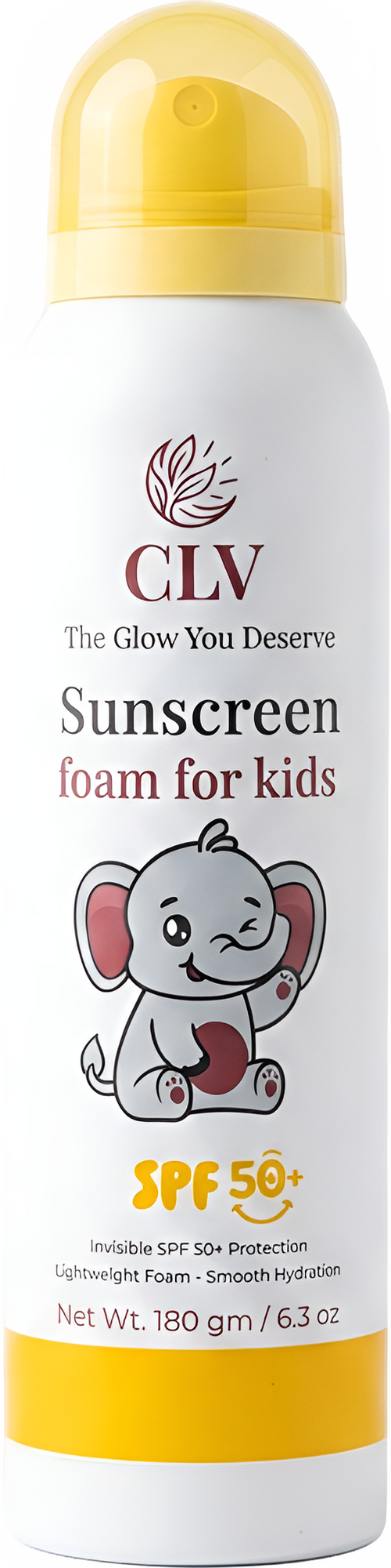 Sunscreen Foam for Kids